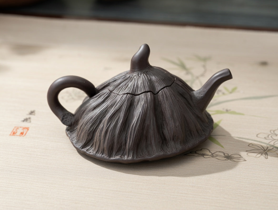 The Late Lotus Teapot