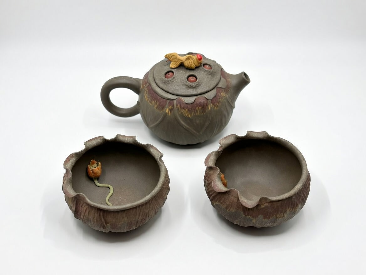 Master Zhuhongzhang-Zisha set