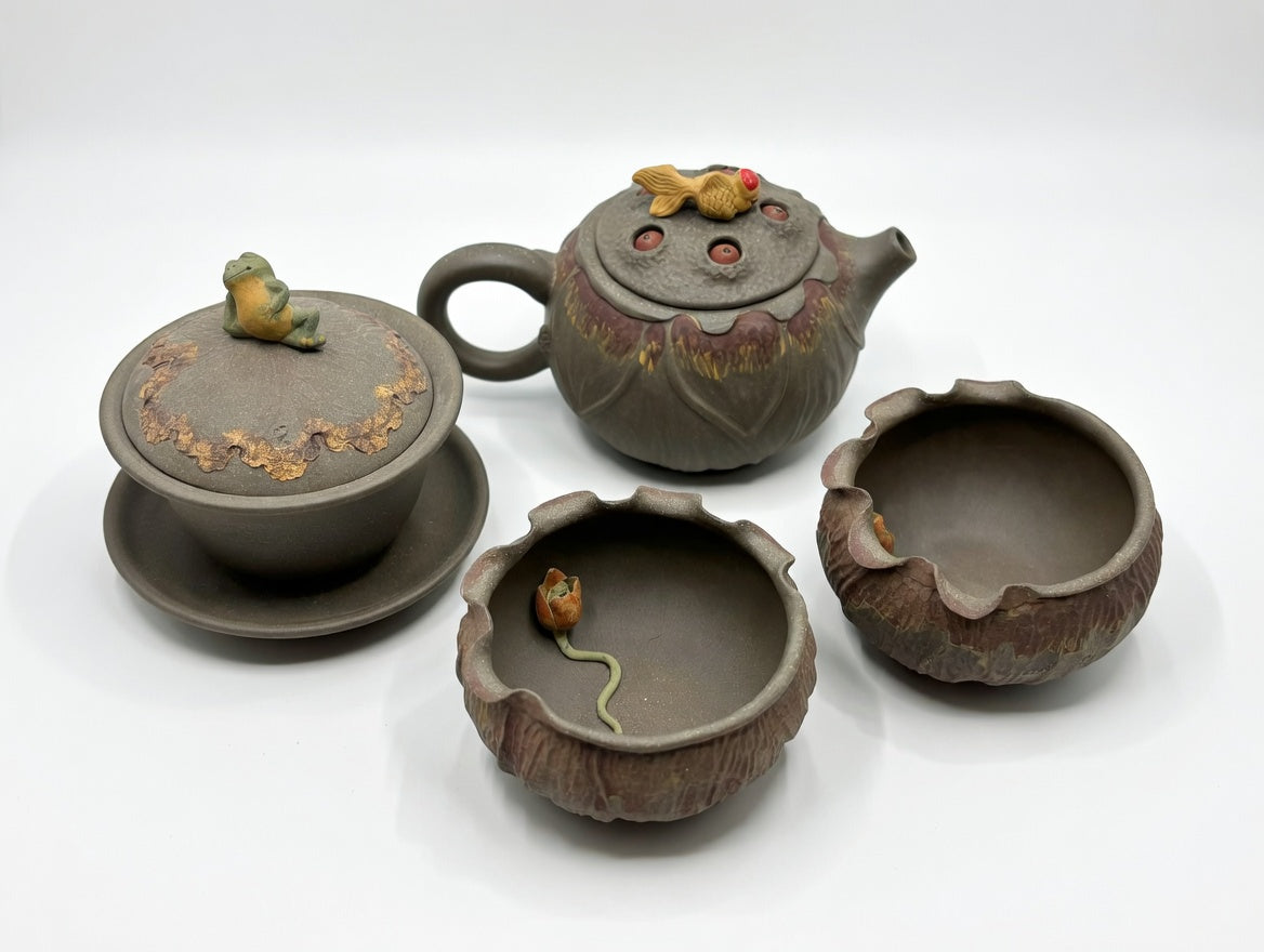 Master Zhuhongzhang-Zisha set