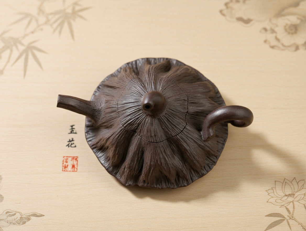 The Late Lotus Teapot