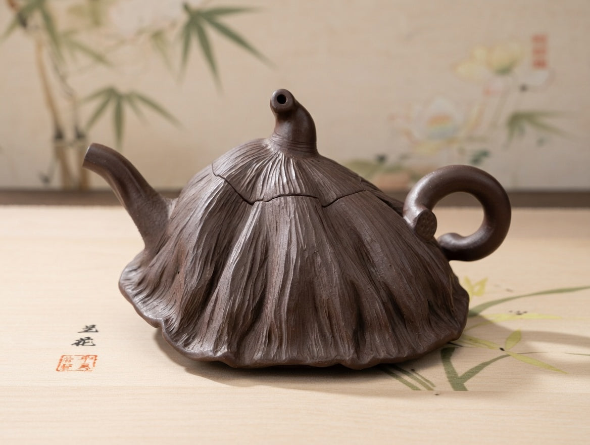The Late Lotus Teapot